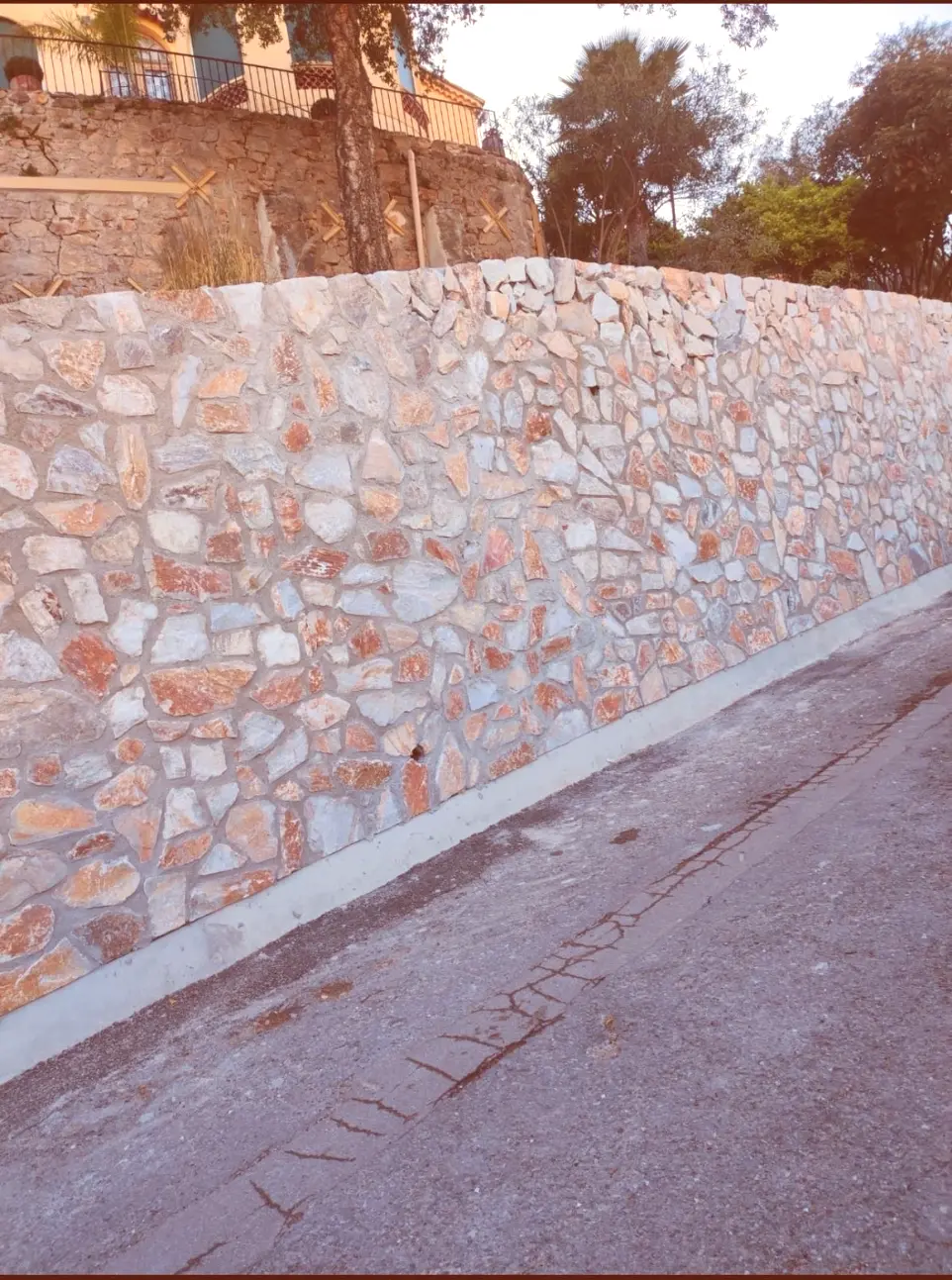 Mur en pierre 